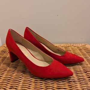 Elegant Red Women's Heels